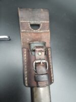 Schweizer Pionier Bajonett, Modell 1914 mit Sägerücken & Koppelschuh – Bild 5