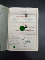 Wehrpass des Karl Rücker aus Dahle (Altena) – Bild 2