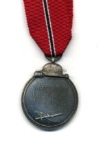 Ostmedaille, Winterschlacht im Osten 1941/42 (Hst. 75 – Julius Maurer, Oberstein) – Bild 2