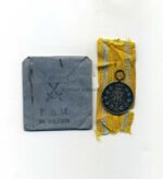 Sachsen Friedrich-August-Medaille in Silber mit Tüte