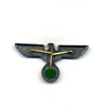 Mützenadler HJ Führerschirmmütze / SA Schaftmütze, Hst. RZM M1/50 – Bild 2