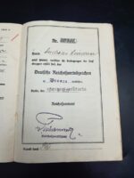 Reichssportabzeichen DRL in Bronze mit Urkunde – Bild 5