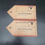 Koffer Etiketten Schweinfurt-Sennfeld