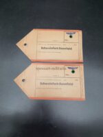 Koffer Etiketten Schweinfurt-Sennfeld