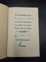 Adolf Hitler "Mein Kampf" Hochzeitsausgabe 1938 der Stadt Bielefeld mit Wappen – Bild 6