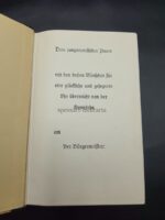 Adolf Hitler "Mein Kampf" Hochzeitsausgabe 1938 Blanko – Bild 4