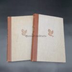 Mein Kampf Adolf Hitler Geschenk - Ausgabe von 1940 Leinen / Halbleder Band 1&2, Kapitän-König-Schule Bremen