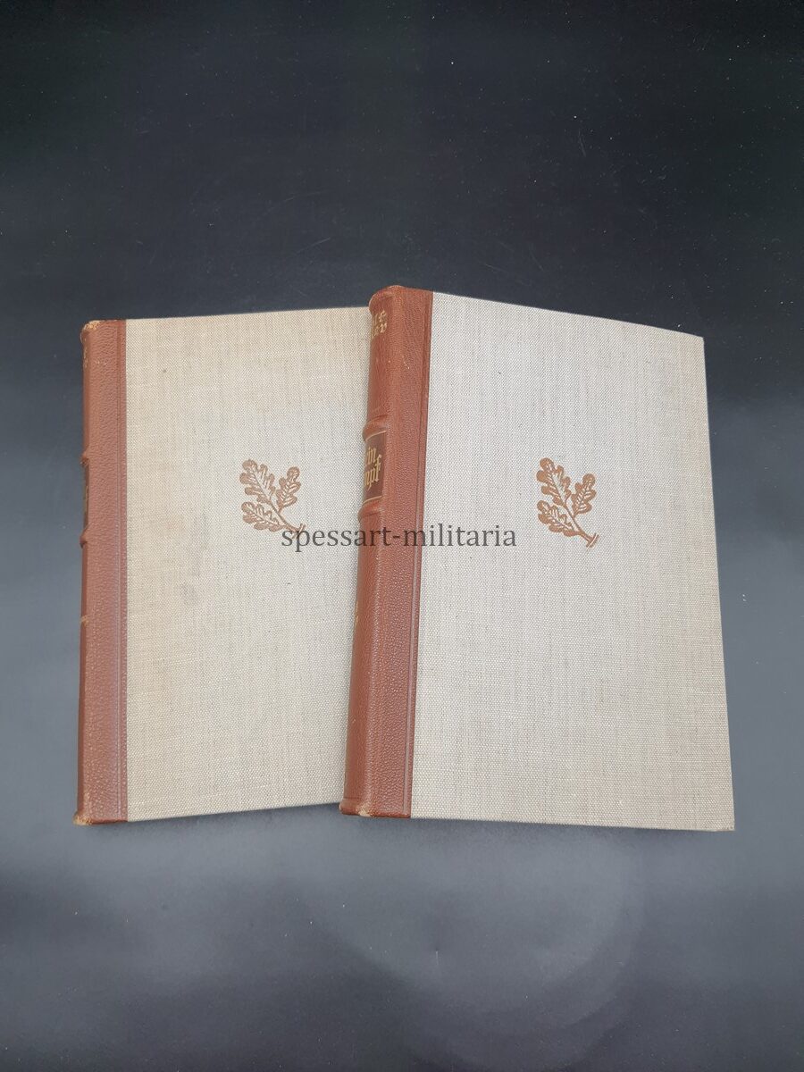 20261027_124955 Mein Kampf Adolf Hitler Geschenk - Ausgabe von 1940 Leinen / Halbleder Band 1&2, Kapitän-König-Schule Bremen – Bild 1