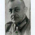 Foto Generalleutnant Dr. Karl Maus, Brillanten Träger des Ritterkreuzes