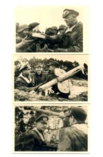 3x Fotopostkarten General Dr. Mauss Brilliantenträger