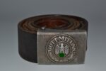 Koppelschloss Aluminium Heer Wehrmacht Herst. Paulmann & Crone, Lüdenscheid – Bild 2