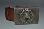 Koppelschloss Aluminium Heer Wehrmacht Herst. Paulmann & Crone, Lüdenscheid – Bild 4