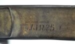 Koppelriemen/Leibriemen Wehrmacht Heer Truppenstempel 4./Infanterie Regiment 25 – Bild 3