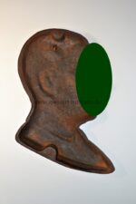 Original Kopfprofil Adolf Hitler Eisenguss – Bild 2