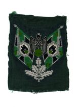 Wehrmacht Heer Ärmelabzeichen für Fahnenträger Jäger / Gebirgsjäger