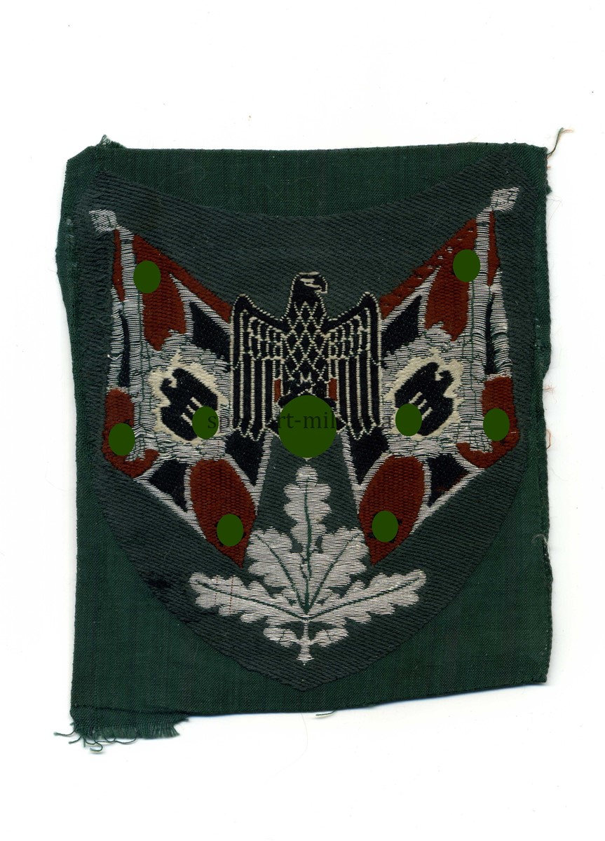 img003z Wehrmacht Heer Ärmelabzeichen für Fahnenträger Aufklärer / Kradschütze – Bild 1