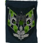 Wehrmacht Heer Ärmelabzeichen für Fahnenträger Panzergrenadier