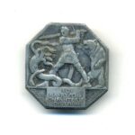 Bayrische 10. Infanterie Division Abzeichen (Kappenabzeichen), sehr selten