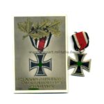 Eisernes Kreuz 2. Klasse 1939, Hst. 19. + Postkarte