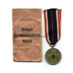 Kriegsverdienstmedaille 1939 mit Tüte, Hst. Rudolf Souval. Wien