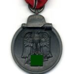 Ostmedaille, Winterschlacht im Osten 1941/42 (Hst. 76 - Ernst L. Müller, Pforzheim)