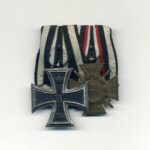 2er Ordensspange Eisernes Kreuz 2. Klasse 1914 und Ehrenkreuz für Frontkämpfer 1914/1918