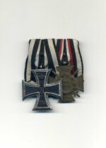 2er Ordensspange Eisernes Kreuz 2. Klasse 1914 und Ehrenkreuz für Frontkämpfer 1914/1918
