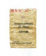 Tüte für die Dienstauszeichnung  4. Klasse der Luftwaffe