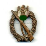 Infanterie Sturmabzeichen in Silber, Cupal