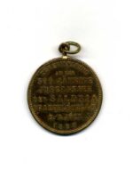 Medaille zur Erinnerung an die 300 Jährige Jubelfeier der Saldria Brandenburg  3.-5.Juli 1889 – Bild 2
