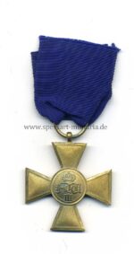 Dienstauszeichnung für Offiziere 1825 (6. Form 1895 – 1920)