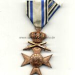 Bayern Militär Verdienstkreuz 3.Klasse mit Krone und Schwertern