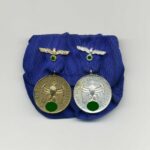 2er Ordensspange Wehrmacht-Dienstauszeichnung 4 und 12 Jahre