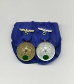 2er Ordensspange Wehrmacht-Dienstauszeichnung 4 und 12 Jahre