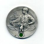 Nicht tragbare Medaille die" Industrie- und Handelskammer in Reichenberg für langjährige treue Mitarbeit