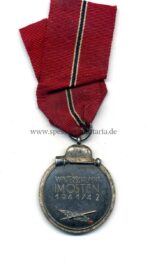 Ostmedaille, Winterschlacht im Osten 1941/42 (Hst. 14 - Christian Lauer, Nürnberg) – Bild 2