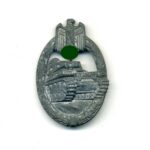 Panzerkampfabzeichen Hermann Aurich Silber