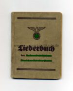 Liederbuch der Partei, A6, 93 Seiten, 1934 datiert