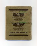 Liederbuch der Partei, A6, 93 Seiten, 1934 datiert – Bild 2