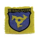 Wehrmacht Heer Ärmelschild für Freiwillige Bergkaukasien