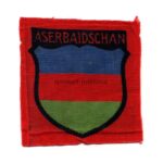 Wehrmacht Heer Ärmelschild für Freiwillige Aserbaidschan