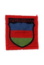 Wehrmacht Heer Ärmelschild für Freiwillige Aserbaidschan