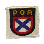 Wehrmacht Heer Ärmelschild für Russische Befreiungsarmee POA