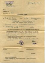 Wehrpass Luftwaffe, Kennkarte und mehr. Vater und Sohn aus Friedberg (Kriegsfreiwilliger) – Bild 8