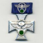 Polizei-Dienstauszeichnung für 18 Jahre