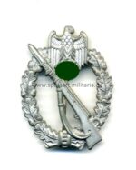 Infanterie Sturmabzeichen in Silber, Hst. Fritz Zimmermann, Stuttgart