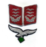 Luftwaffe Effekte für einen Hauptmann der Artillerie