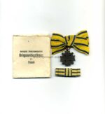 Braunschweig Kriegsverdienstkreuz für Frauen und Jungfrauen mit Verleihungstüte, sehr selten