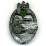 Panzerkampfabzeichen in Silber, Hst. Friedrich Linden, Lüdenscheid