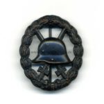 Verwundeten-Abzeichen für die Armee und Kolonialtruppen 1918 in schwarz (durchbrochen)